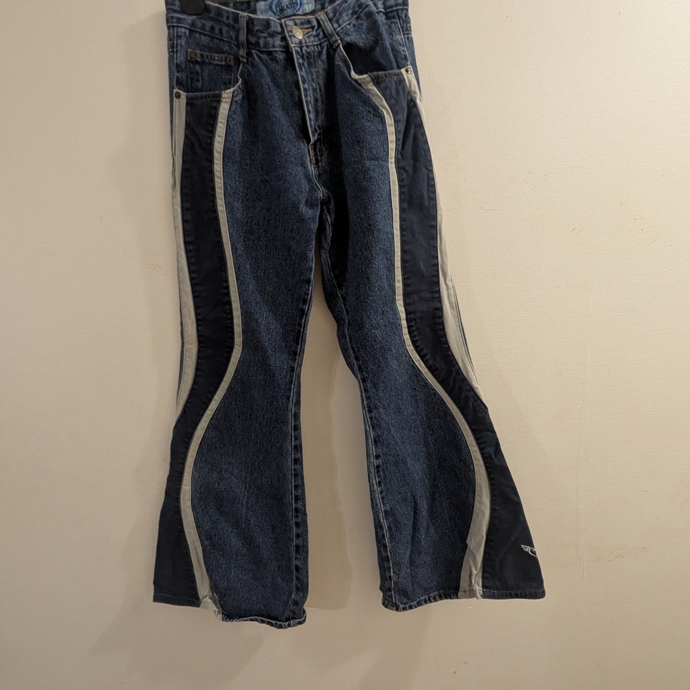 1990s RARE Angel Jeans Size 9 Bundle W/ Shirts